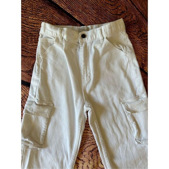 PacSun White Cargo Dad Jeans Size 26‎ - Picture 9 of 14